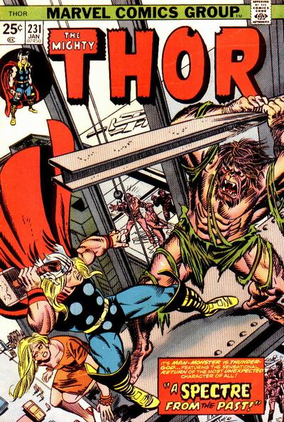 Cover for Thor (Marvel, 1966 series) #231
