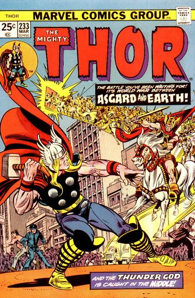 Cover for Thor (Marvel, 1966 series) #233