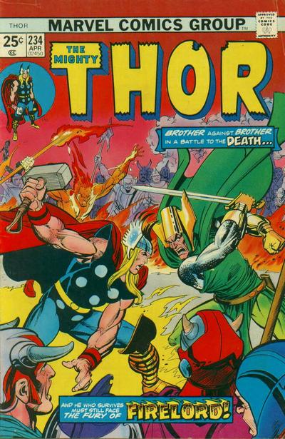 Cover for Thor (Marvel, 1966 series) #234 [Regular Edition]