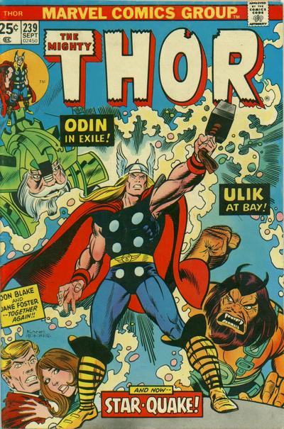 Cover for Thor (Marvel, 1966 series) #239 [Regular Edition]