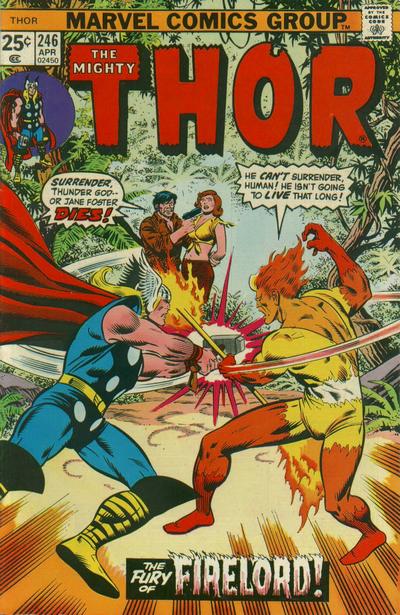 Cover for Thor (Marvel, 1966 series) #246 [Regular Edition]