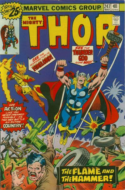 Cover for Thor (Marvel, 1966 series) #247 [Regular Edition]