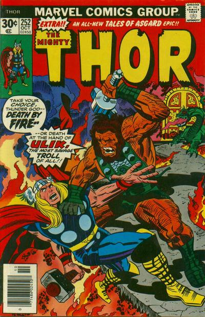 Cover for Thor (Marvel, 1966 series) #252 [Regular Edition]