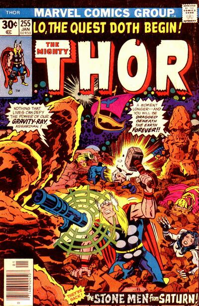 Cover for Thor (Marvel, 1966 series) #255 [Regular Edition]