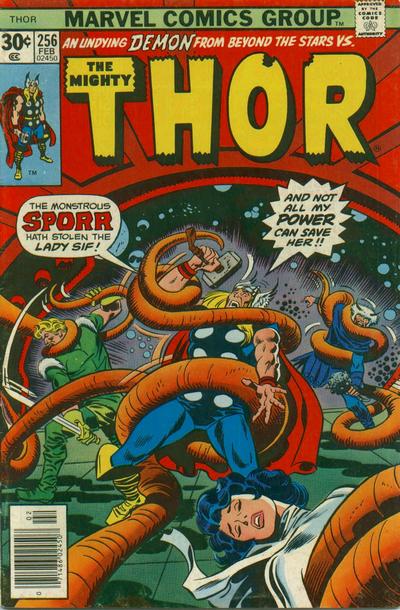 Cover for Thor (Marvel, 1966 series) #256 [Regular Edition]