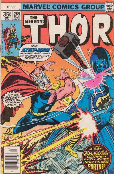 Cover for Thor (Marvel, 1966 series) #269 [Regular Edition]