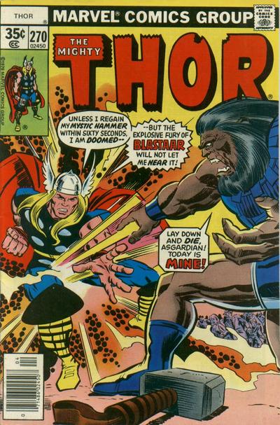 Cover for Thor (Marvel, 1966 series) #270 [Regular Edition]