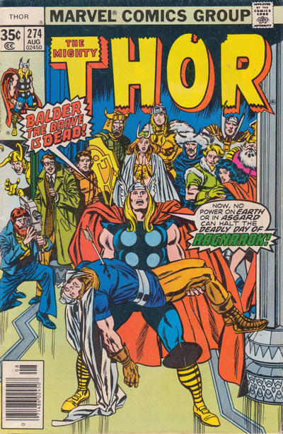 Cover for Thor (Marvel, 1966 series) #274 [Regular Edition]