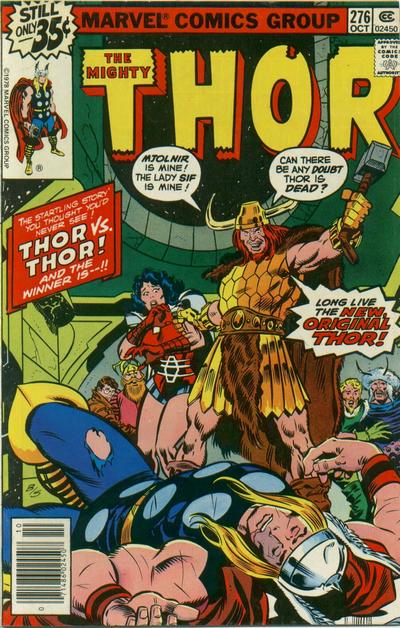 Cover for Thor (Marvel, 1966 series) #276 [Regular Edition]