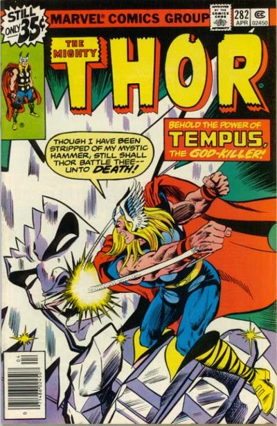 Cover for Thor (Marvel, 1966 series) #282 [Regular Edition]