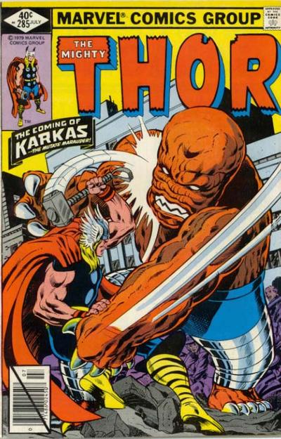 Cover for Thor (Marvel, 1966 series) #285 [Direct]