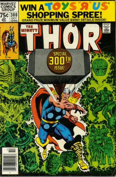 Cover for Thor (Marvel, 1966 series) #300 [Newsstand]