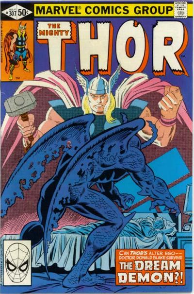 Cover for Thor (Marvel, 1966 series) #307 [Direct]