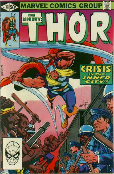 Cover for Thor (Marvel, 1966 series) #311 [Direct]