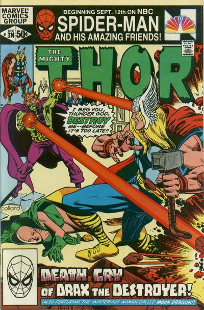 Cover for Thor (Marvel, 1966 series) #314 [Direct]