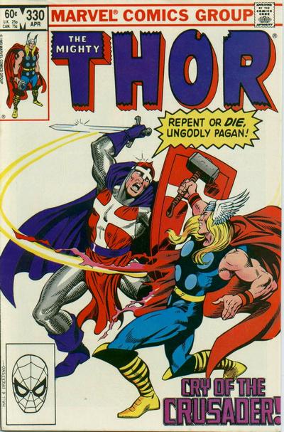 Cover for Thor (Marvel, 1966 series) #330 [Direct]