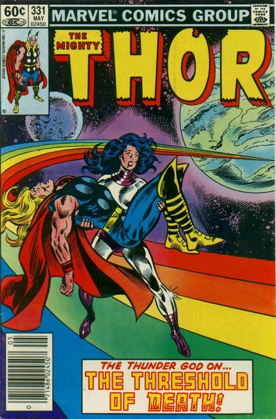 Cover for Thor (Marvel, 1966 series) #331 [Newsstand]