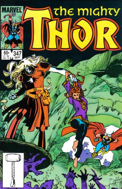 Cover for Thor (Marvel, 1966 series) #347 [Direct]