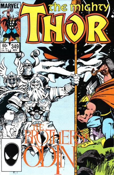 Cover for Thor (Marvel, 1966 series) #349 [Direct]