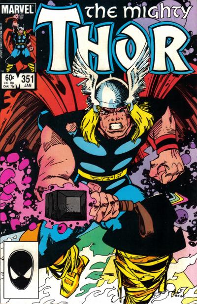 Cover for Thor (Marvel, 1966 series) #351 [Direct]