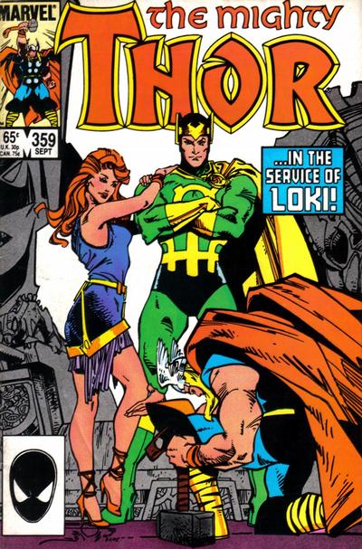 Cover for Thor (Marvel, 1966 series) #359 [Direct]