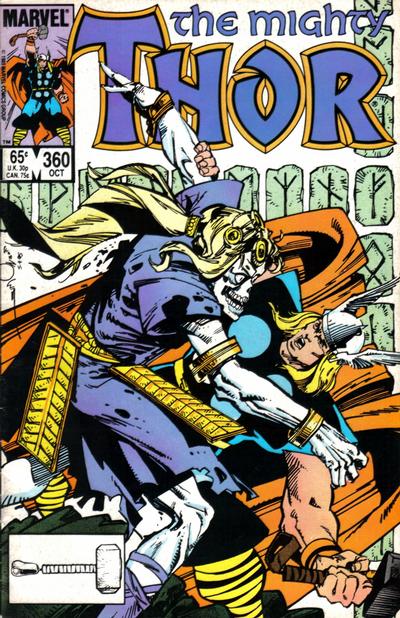 Cover for Thor (Marvel, 1966 series) #360 [Direct]
