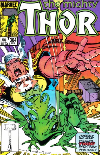 Cover for Thor (Marvel, 1966 series) #364 [Direct]