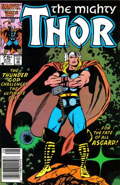 Cover for Thor (Marvel, 1966 series) #370 [Newsstand]
