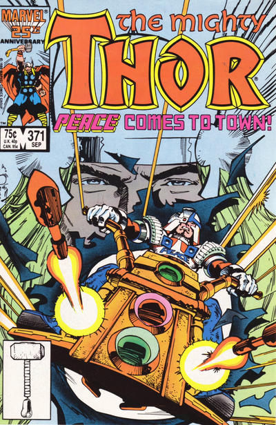 Cover for Thor (Marvel, 1966 series) #371 [Direct]