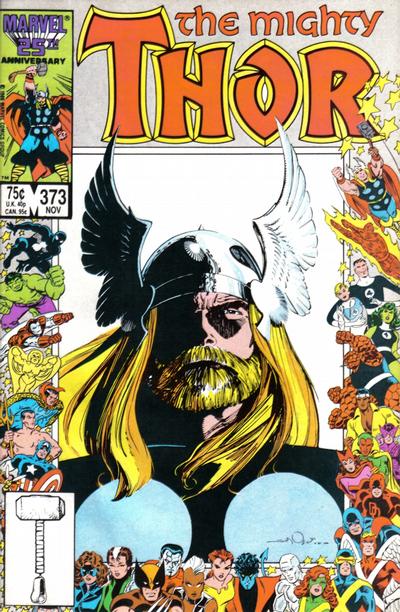 Cover for Thor (Marvel, 1966 series) #373 [Direct]