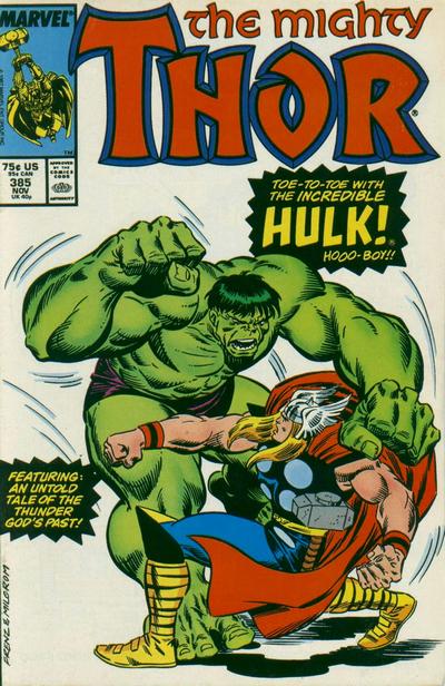 Cover for Thor (Marvel, 1966 series) #385