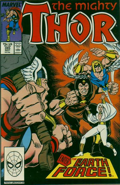 Cover for Thor (Marvel, 1966 series) #395 [Direct]