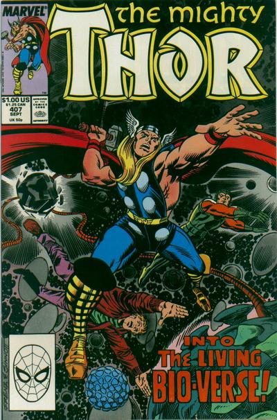 Cover for Thor (Marvel, 1966 series) #407