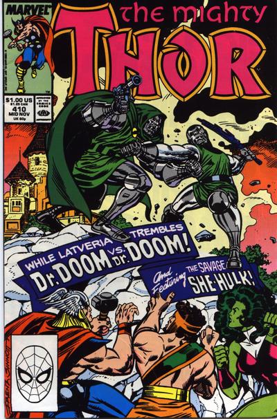 Cover for Thor (Marvel, 1966 series) #410