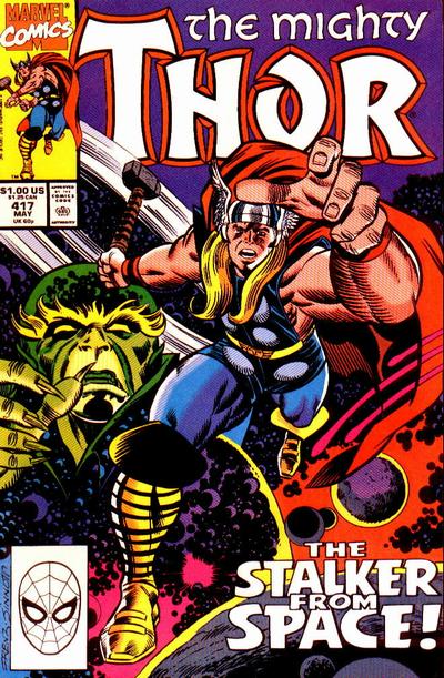 Cover for Thor (Marvel, 1966 series) #417 [Direct]