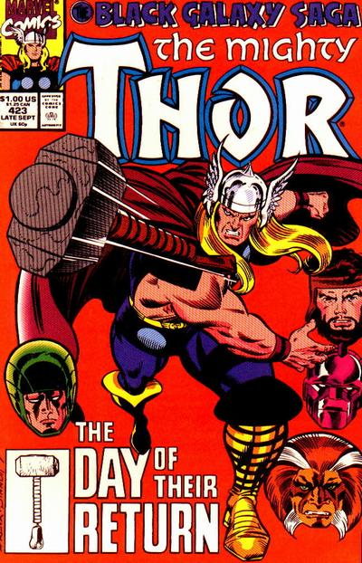 Cover for Thor (Marvel, 1966 series) #423 [Direct]