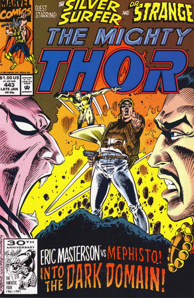 Cover for Thor (Marvel, 1966 series) #443 [Direct]