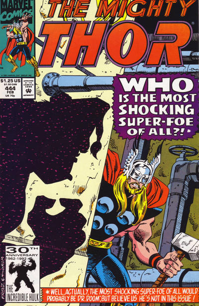 Cover for Thor (Marvel, 1966 series) #444 [Direct]