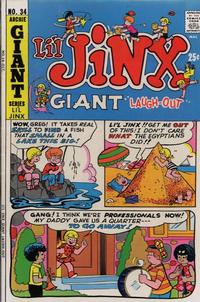 Cover Thumbnail for Li'l Jinx Giant Laughout (Archie, 1971 series) #34