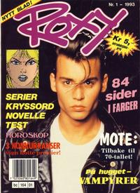 Cover Thumbnail for Roxy (Bladkompaniet / Schibsted, 1993 series) #1/1993