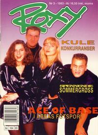 Cover Thumbnail for Roxy (Bladkompaniet / Schibsted, 1993 series) #3/1993