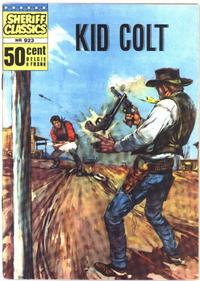 Cover Thumbnail for Sheriff Classics (Classics/Williams, 1964 series) #923
