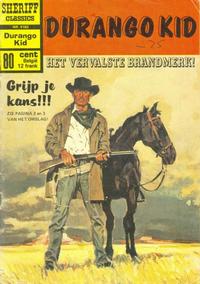 Cover for Sheriff Classics (Classics/Williams, 1964 series) #9183
