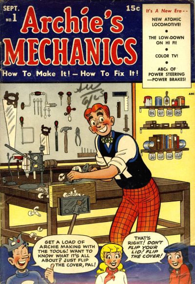 Cover for Archie's Mechanics (Archie, 1954 series) #1