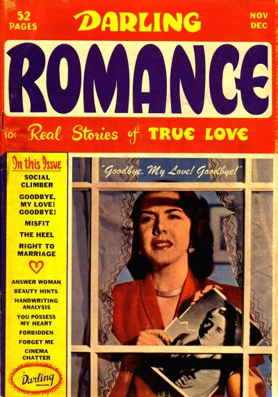 Cover for Darling Romance (Archie, 1949 series) #2
