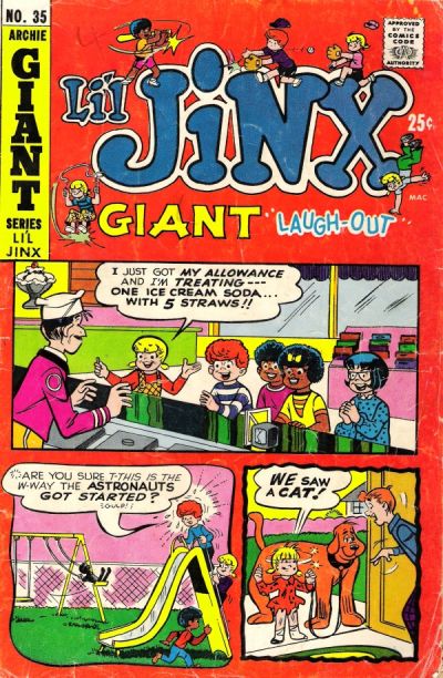Cover for Li'l Jinx Giant Laughout (Archie, 1971 series) #35