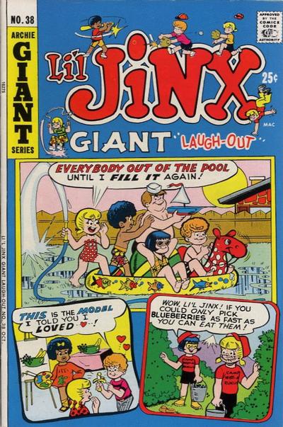 Cover for Li'l Jinx Giant Laughout (Archie, 1971 series) #38