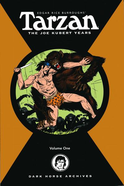 Cover for Edgar Rice Burroughs' Tarzan the Joe Kubert Years (Dark Horse, 2005 series) #1