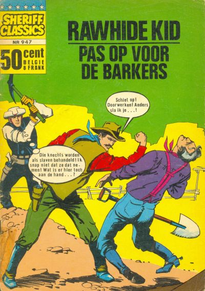 Cover for Sheriff Classics (Classics/Williams, 1964 series) #947