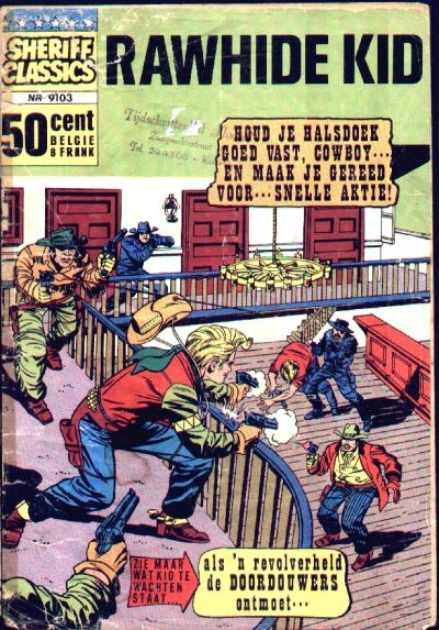 Cover for Sheriff Classics (Classics/Williams, 1964 series) #9103